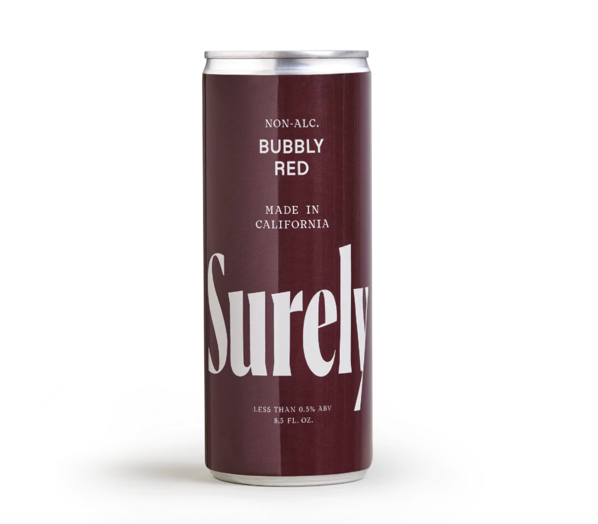 Surely Non-Alcoholic Bubbly Red Can | EMMA HEARTH & MARKET